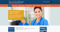 Desktop Screenshot of bealcollege.edu